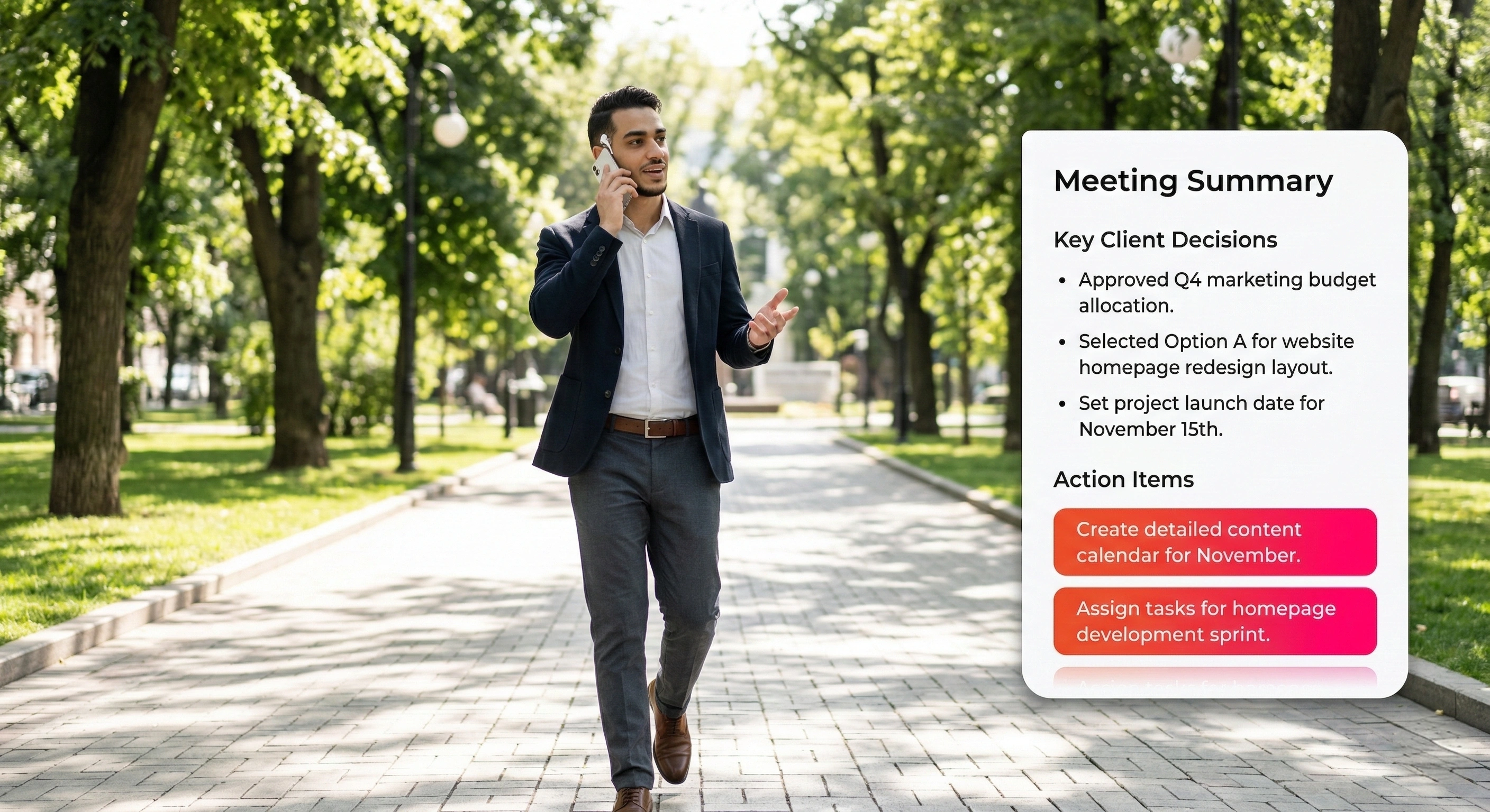 AI Meeting Notes & Summaries